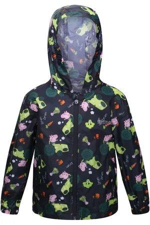 Regatta Childrens/kids peppa pig packaway regenjas