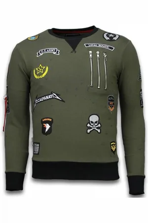 Local Fanatic Embroidery sweater patches