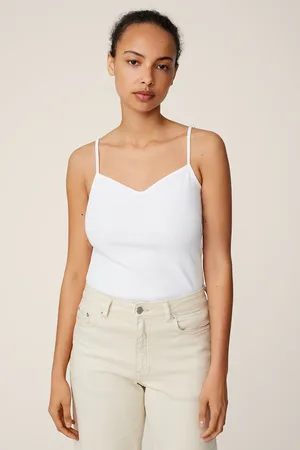 Moss Copenhagen 17606 mschrasmia v neck strap top