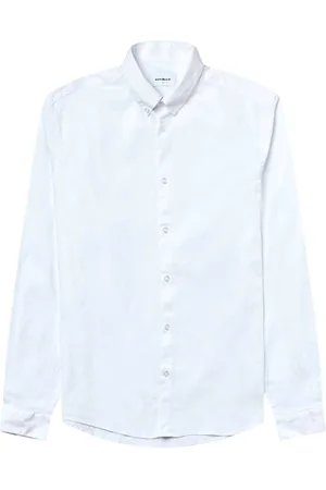 Woodbird Trime l/s shirt 9000 703 white