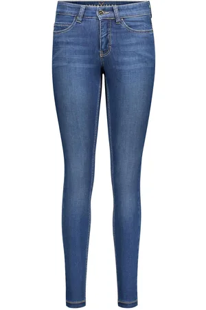 Mac Dream skinny d569 mid blue authentic