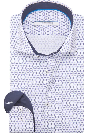 The Blueprint Casual overhemd met lange mouwen