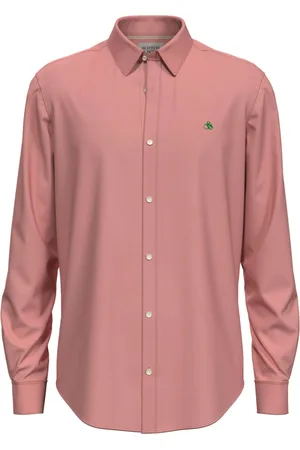 Scotch&Soda Seasonal essentials- solid organic flamingo