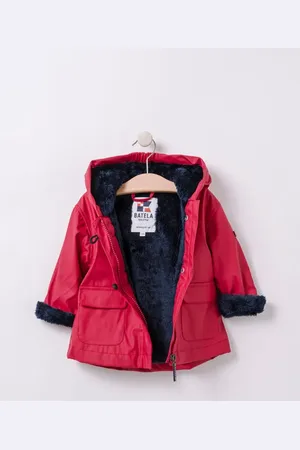 Batela Hulst rode baby winter regenjas