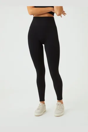 Björn Borg Studio seamless rib tights 10002458-bk001