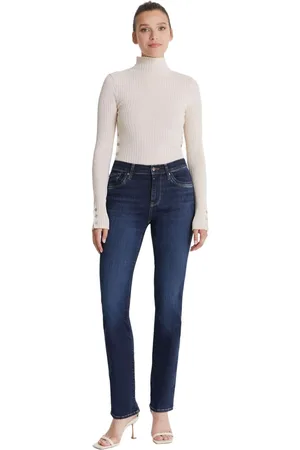 COJ High waist straight deep blue