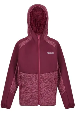 Regatta Childrens/kids dissolver vi marl fleece full zip hoodie
