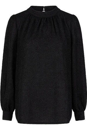 Esqualo Blouse w23-08701 black