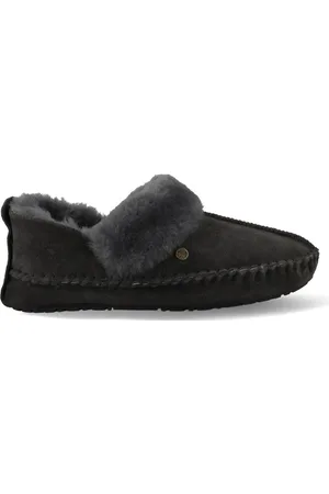 Warmbat Pantoffels barrine bar341085 donker