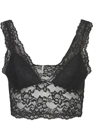 Pieces® Dames bralette bra top kant microfiber