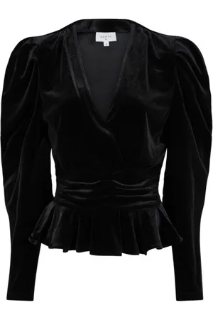 Dante 6 D6smoke velvet peplum