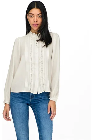 JACQUELINE DE YONG Jdyellis l/s lace shirt wvn