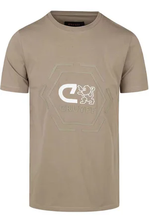 Cruyff T-shirt kane tee sand bruin