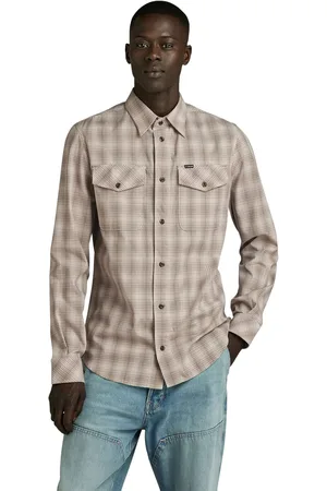G-Star Marine slim shirt ls shamrock liam check