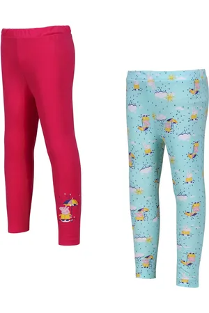 Regatta Kinder/kinder raindrop peppa pig legging (pack of 2)