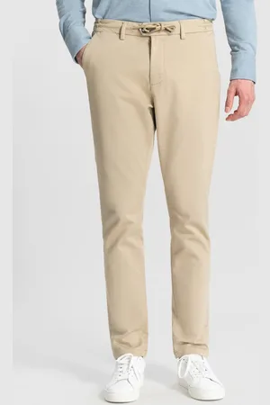 Dstrezzed Katoenen broek lancaster tapered jogger twil 501700-nos/251