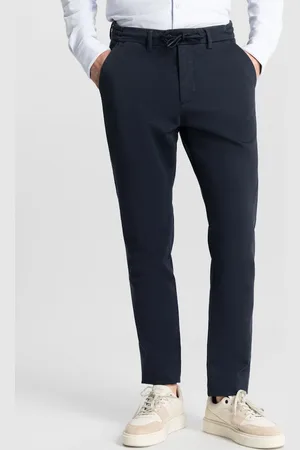 Dstrezzed Katoenen broek lancaster tapered jogger twil 501700-nos/649