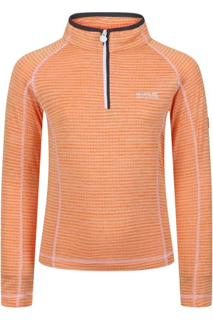 Regatta Kinderen/kinderen berley half zip top met lange mouwen