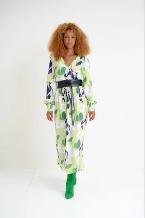Maicazz Jurk ivana sp24.40.013 floral