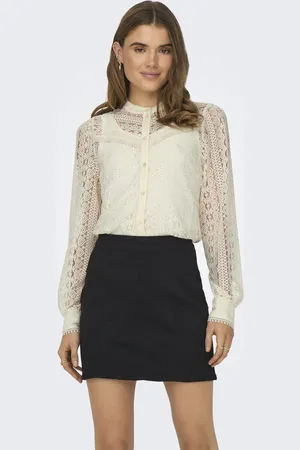 ONLY Onlreba life lace l/s shirt wvn noo