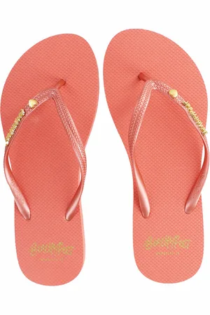 Beachy Feet Teenslipper dames rosa verano
