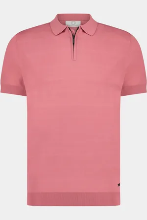 Born with Appetite Polo korte mouw dan polo zip stretch knit 24108da31/730 rose