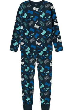 NAME IT Kinder pyjama jongens lang gamer