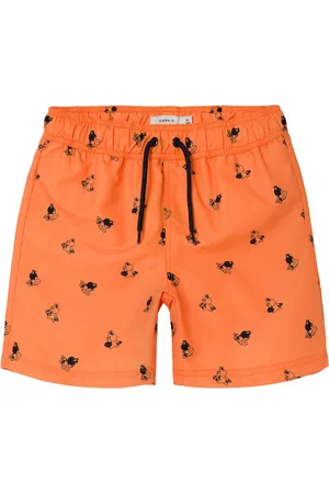 NAME IT Jongens zwemshort kinderen nkmzaddi surfende hond print
