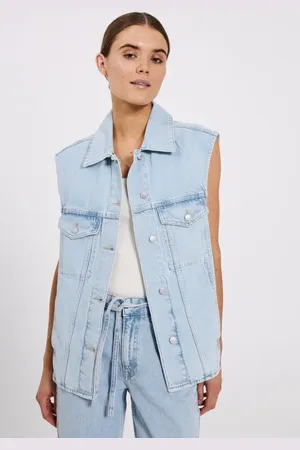 Norr Larisa denim waist coat