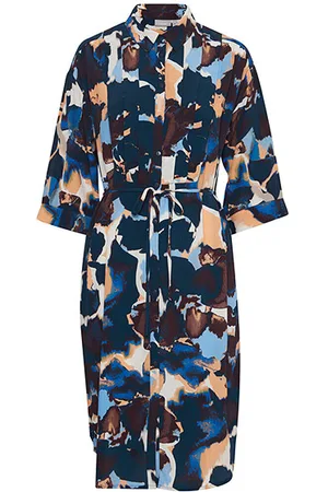 FRANSA Jurk 20613529 beaucoup blue