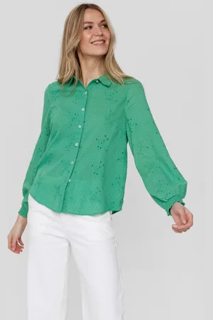 Numph Numph nuvida shirt 704038 green spruce