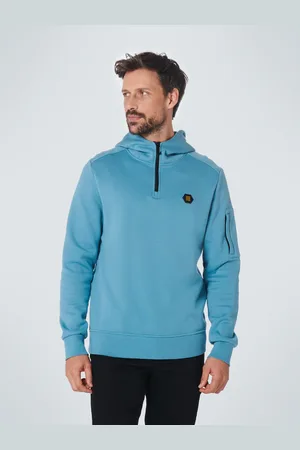 No Excess Heren hoodie 18101155 153 pacific
