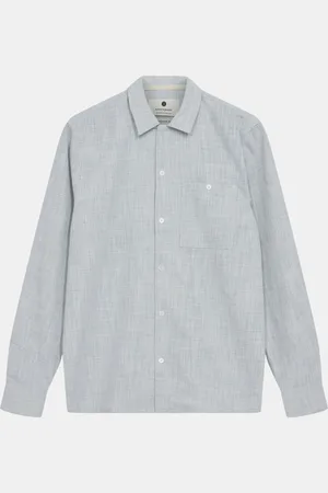 Anerkjendt Akkurt l/s slub shirt 901437 baby blue