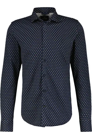 Lerros Heren overhemd 2381336 485 classic navy