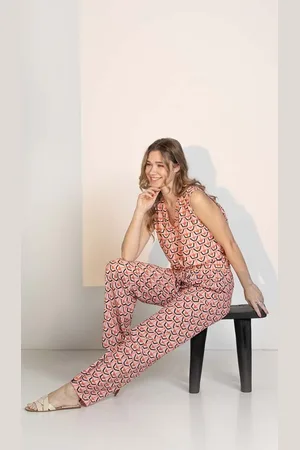 &Co Woman Alani square pink multi