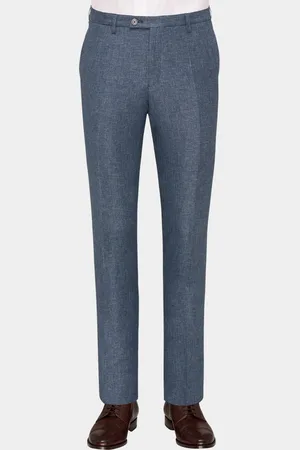 Club of Gents Pantalon mix & match linnenmix pantalon 11.071n0 / 230053 cg paco/62