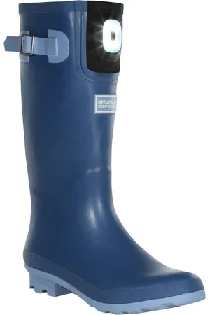 Regatta Dames fairweather shine led wellington boots
