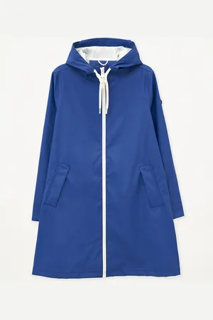 Tanta Rainwear Kobaltblauwe dames regenjas nuovola