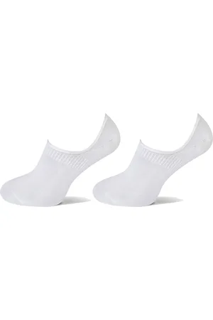Basset Dames/heren bamboe sokken invisible footie 2-pack