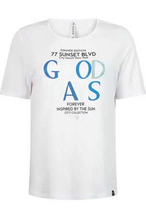 ZOSO T-shirt sunset print white strong