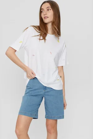 Numph Numph nuarias t-shirt 704347 bright white