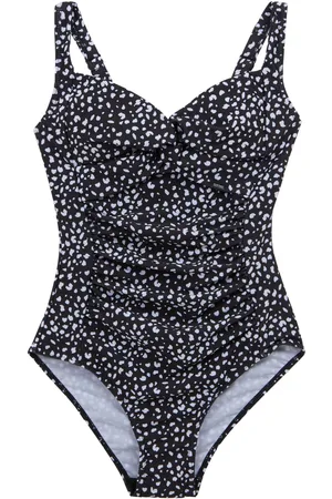 Regatta Dames sakari polka dot tummy control one piece zwempak