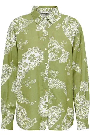 ONLY Onlbella linen ls loose shirt ptm dessin