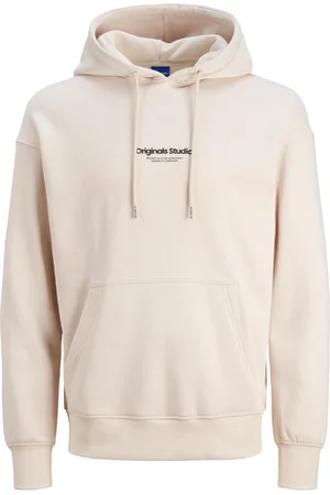 JACK & JONES Jorvesterbro sweat hood noos beige