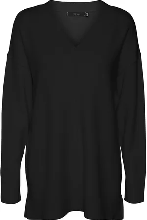 VERO MODA Vmgold link ls long v-neck pullover