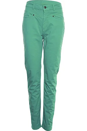 Poools Broek 313140-jade green