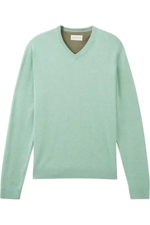 TOM TAILOR Basic v-neck mint