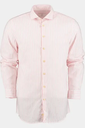 Born with Appetite Casual hemd lange mouw loewe li-co ws stripe shirt ls 24107lo03/701 pink