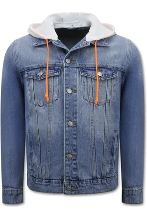 Local Fanatic Denim spijkejack met capuchon