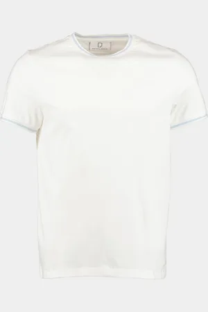 Born with Appetite T-shirt korte mouw reserve t-shirt double merceri 24108re31/150 off white